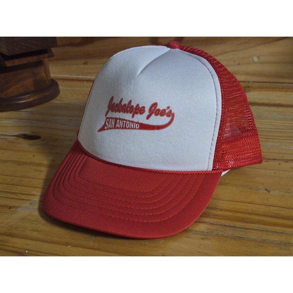 Vtg Trucker Hat Jackelope Joes San Antonio